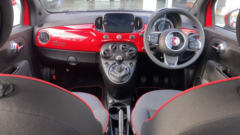 Fiat 500 1.0 Mild Hybrid Red 3dr Petrol Hatchback
